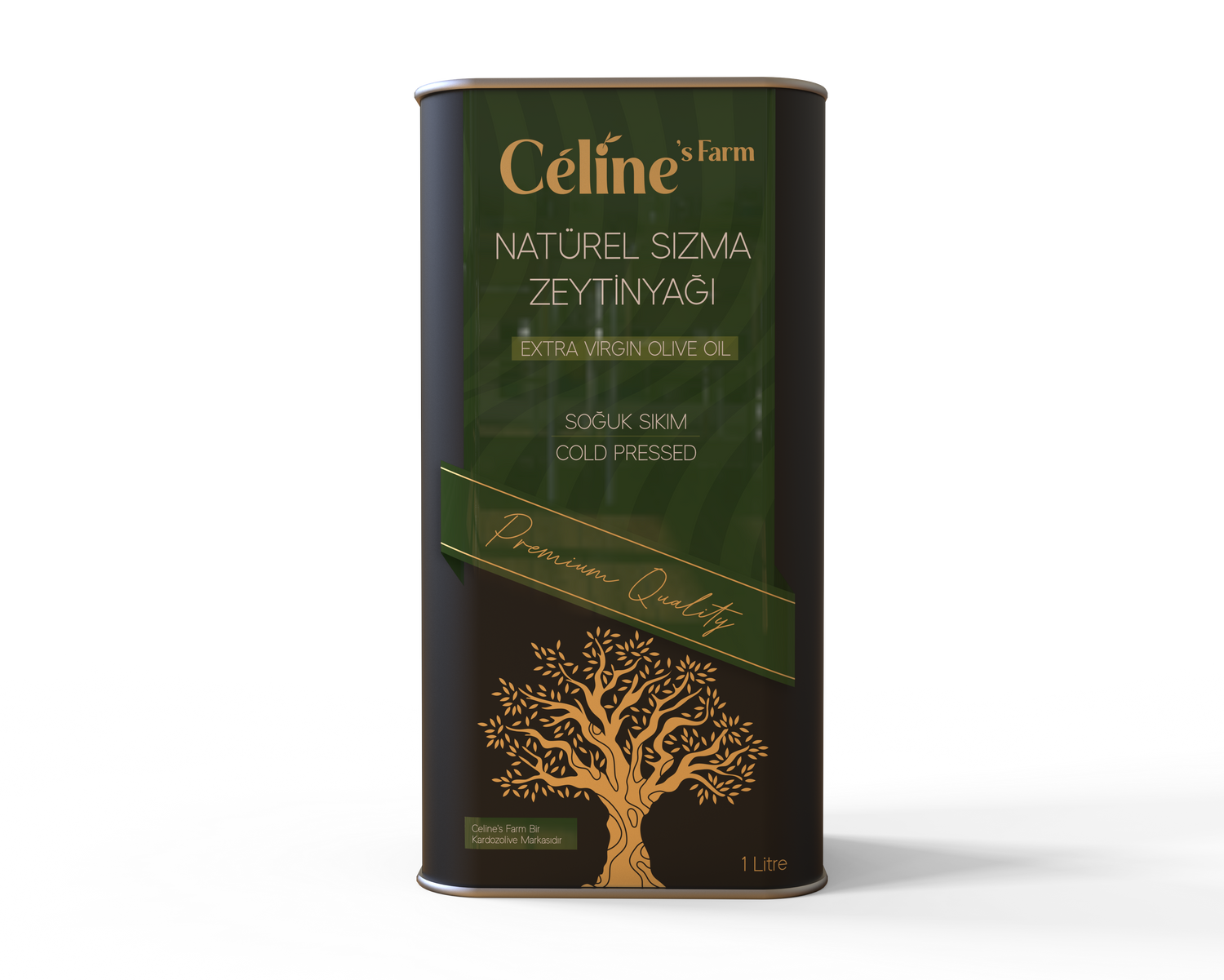 1L Ripe Harvest Extra Virgin Olive Oil – Cold Pressed, Premium Anatolian Quality