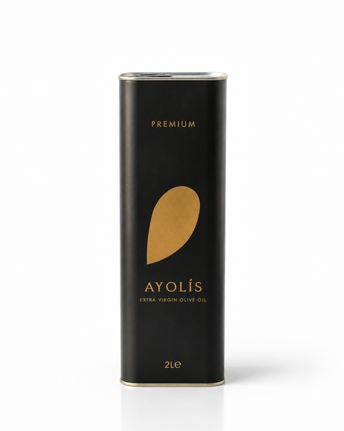 Ayolis Premium Gourmet natives Olivenöl extra aus früher Ernte, 2 L – hoher Polyphenolgehalt, kaltextrahiert