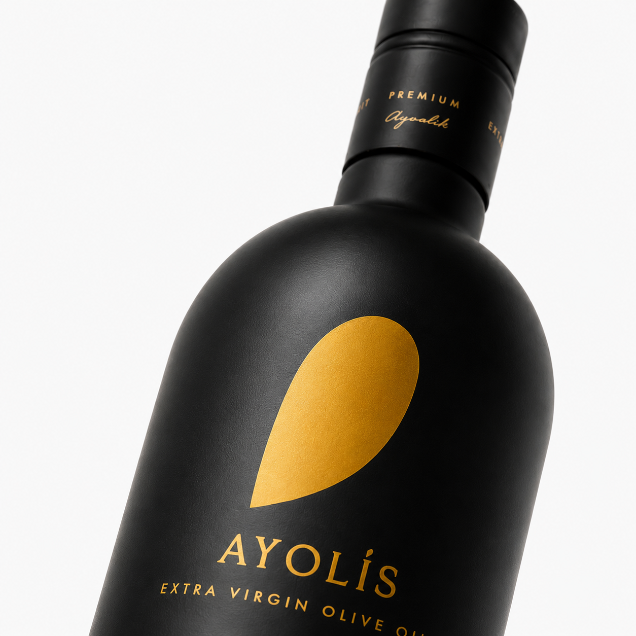 Ayolis Premium Gourmet Early Harvest Extra Virgin Olive Oil, 500ml – High Polyphenol, Cold Extracted, Ayvalık/Edremit