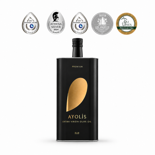 Ayolis Premium Gourmet natives Olivenöl extra aus früher Ernte, 5 L