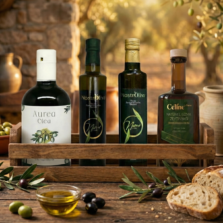 Mix of Anatolia – Olive Oil Tasting Set (4 x 500ml)