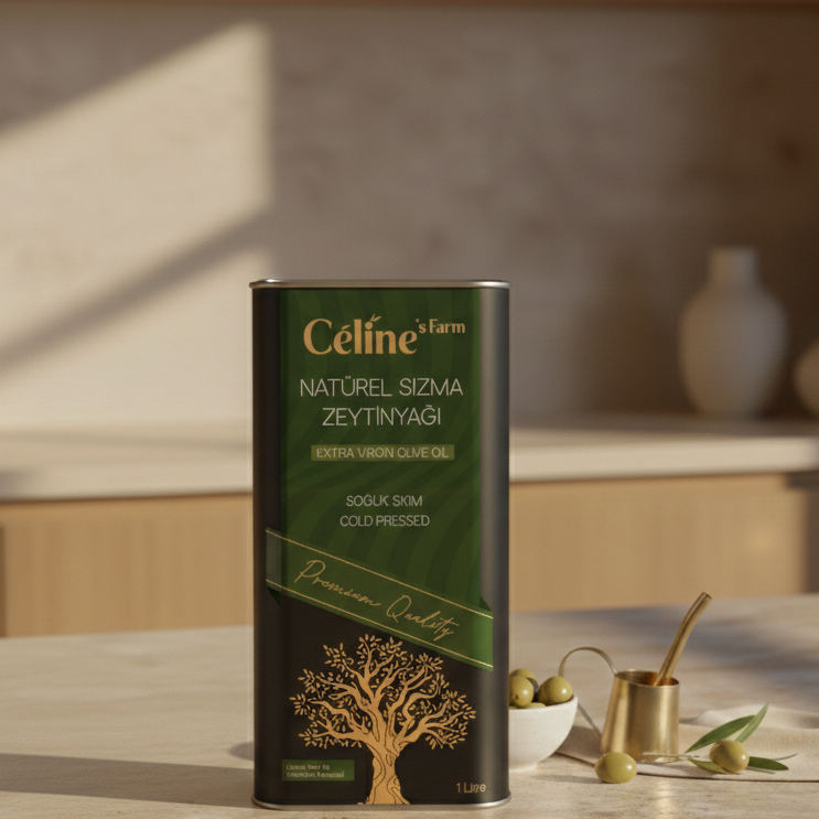 1L Ripe Harvest Extra Virgin Olive Oil – Cold Pressed, Premium Anatolian Quality