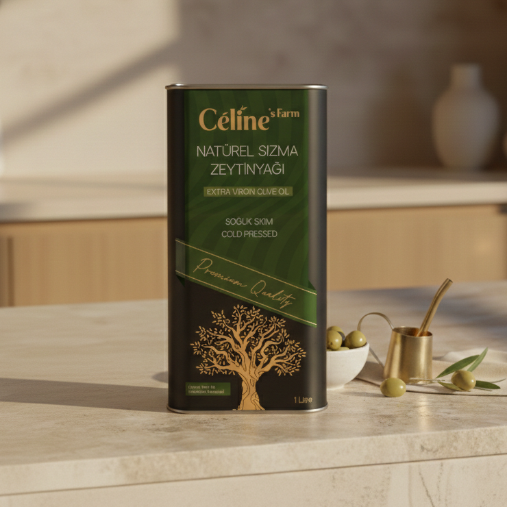 1L Ripe Harvest Extra Virgin Olive Oil – Cold Pressed, Premium Anatolian Quality