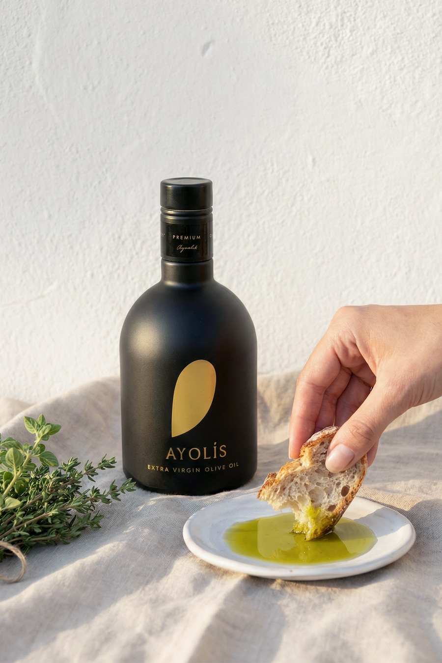 Ayolis Premium Gourmet Early Harvest Extra Virgin Olive Oil, 500ml – High Polyphenol, Cold Extracted, Ayvalık/Edremit