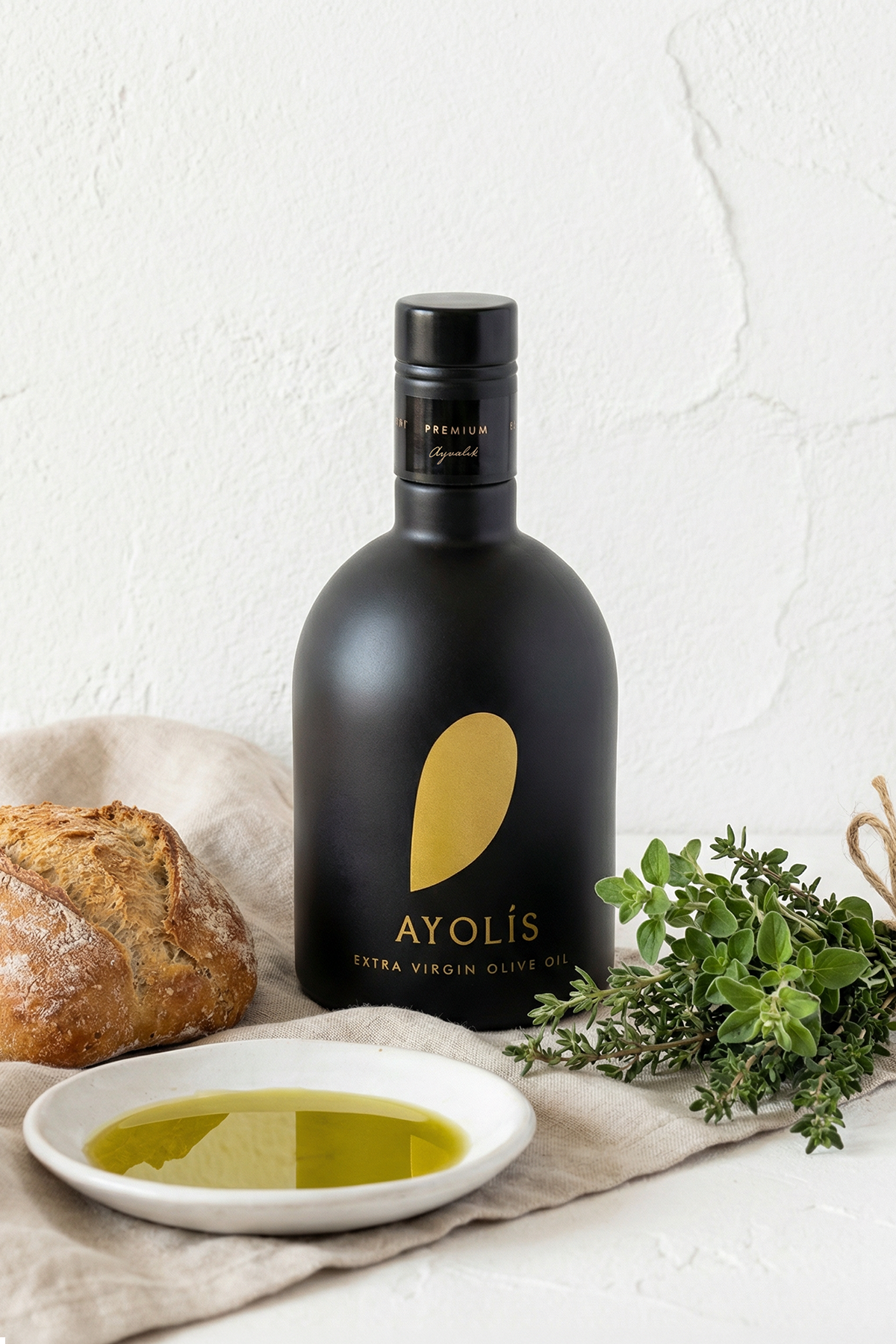 Ayolis Premium Gourmet Early Harvest Extra Virgin Olive Oil, 500ml – High Polyphenol, Cold Extracted, Ayvalık/Edremit