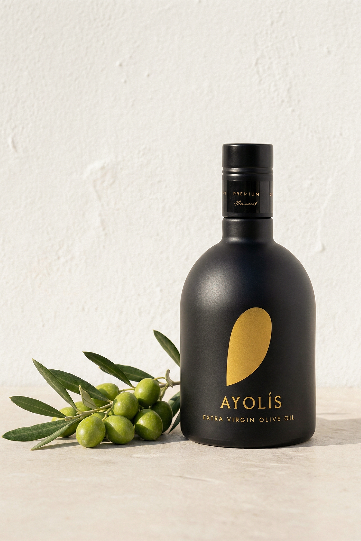 Ayolis Premium Gourmet Memecik Extra Virgin Olive Oil, 500ml – Early Harvest, Cold Pressed
